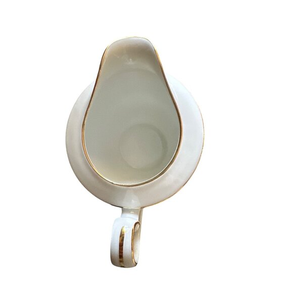 Noritake Floral Porcelain Creamer With Gold Trim - Nippon Toki Kaisha Vintage Pi - Picture 2 of 3